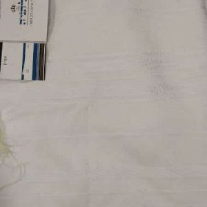 טלית אקרילן לבן לבן