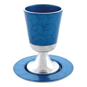 גביע אלומיניום צבע טורקיז
